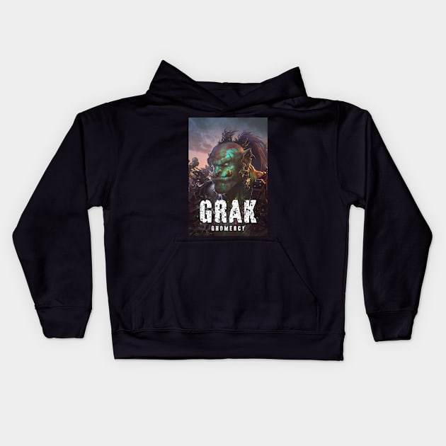 Grak: Gnomercy Kids Hoodie by Joseph J Bailey Author Designs